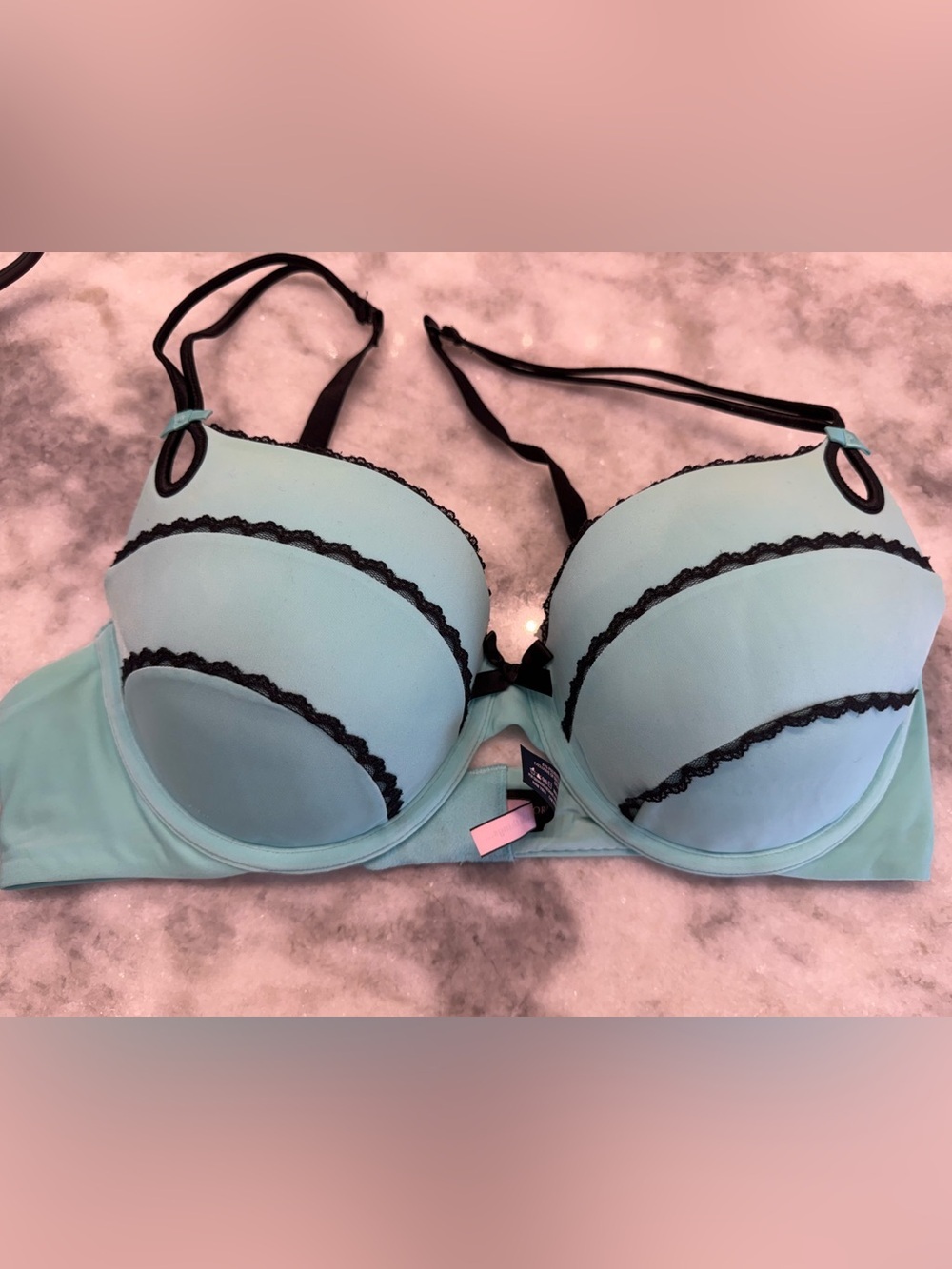 Victoria’s Secret Sexy Little Things Aqua Push-Up Bra 36D